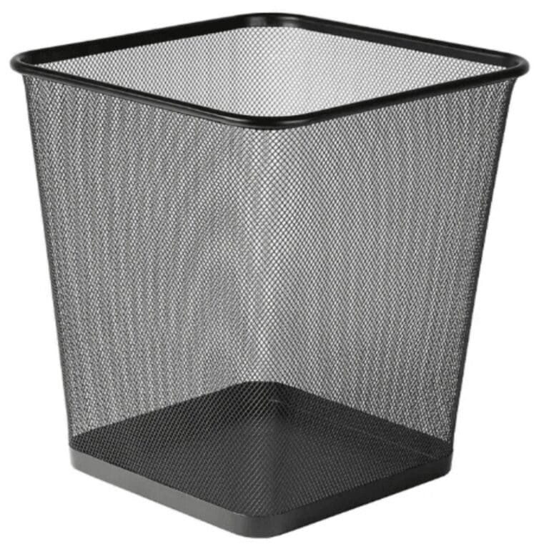dustbin wire mesh square