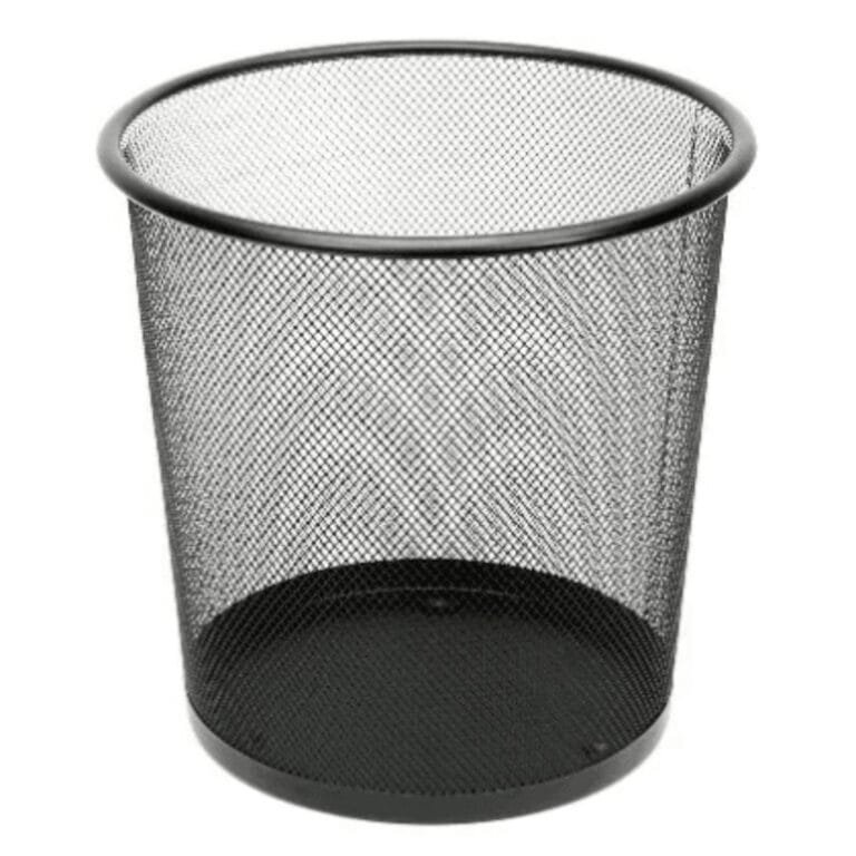 dustbin wire mesh round