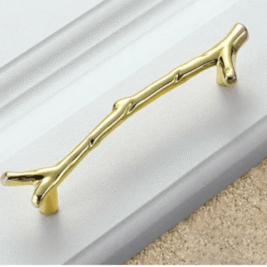 Furniture handle Golden tree branch
