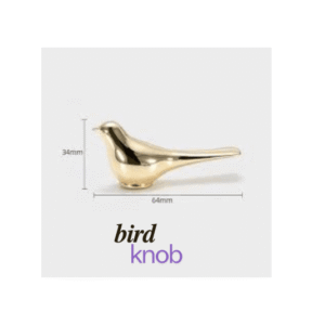 Furniture knob - bird
