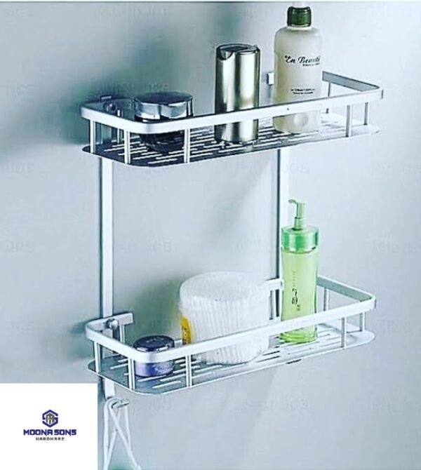 bathroom shampoo rack