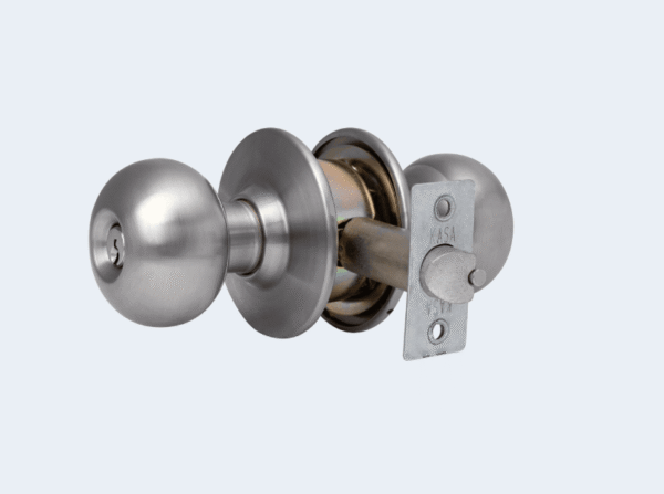Round lock / door knob cylindrical lock