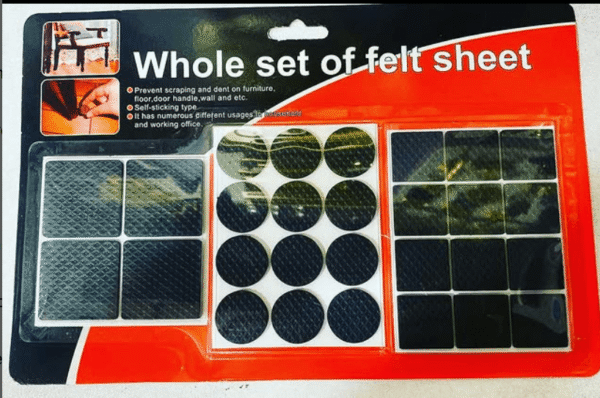 felt card protector furniture glide