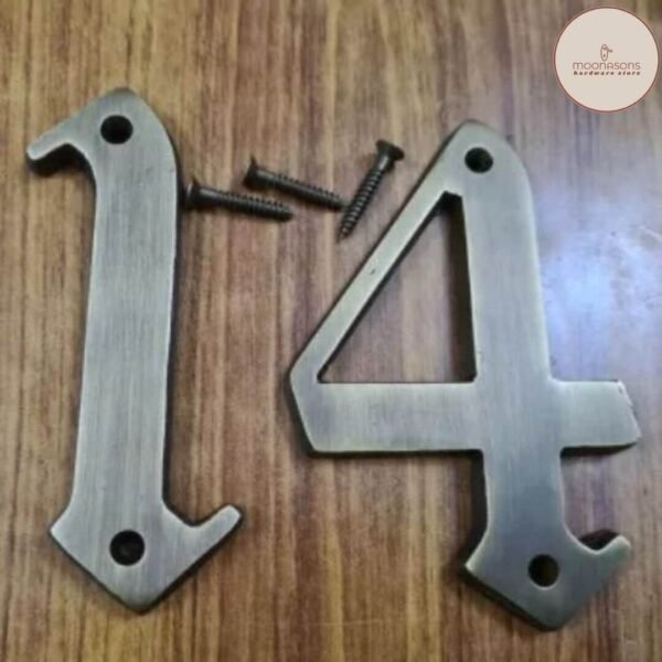 Brass Numbers for home addresses - Image 2