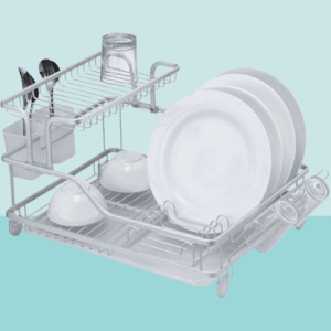 plate stand / plate rack aluminium