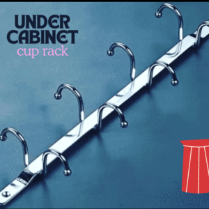 under cabinet cup rack