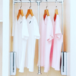 wardrobe clothes pull down