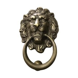 door knocker lion