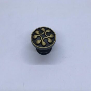 black furniture knob